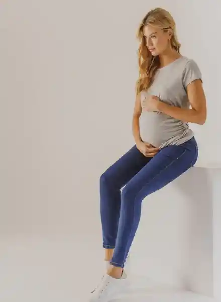 Jean Maternidad Mujer Azul Oscuro Talla 16 Arkitect