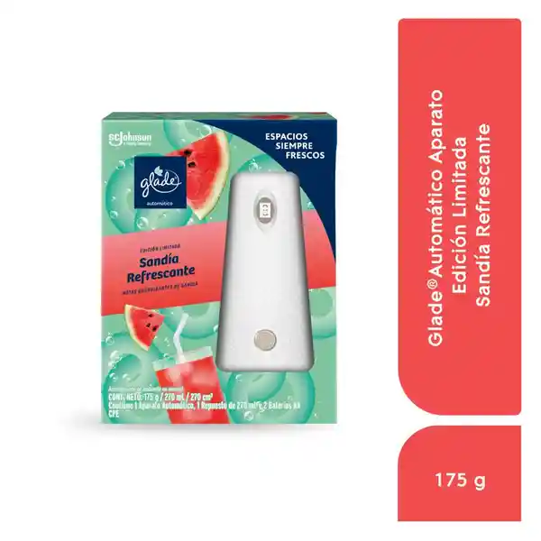 Glade Aromatizante Automático Aparato Sandía Refrescante