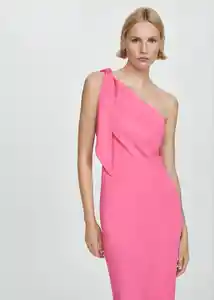 Vestido Lázaro Rosa Talla XS Mujer Mango