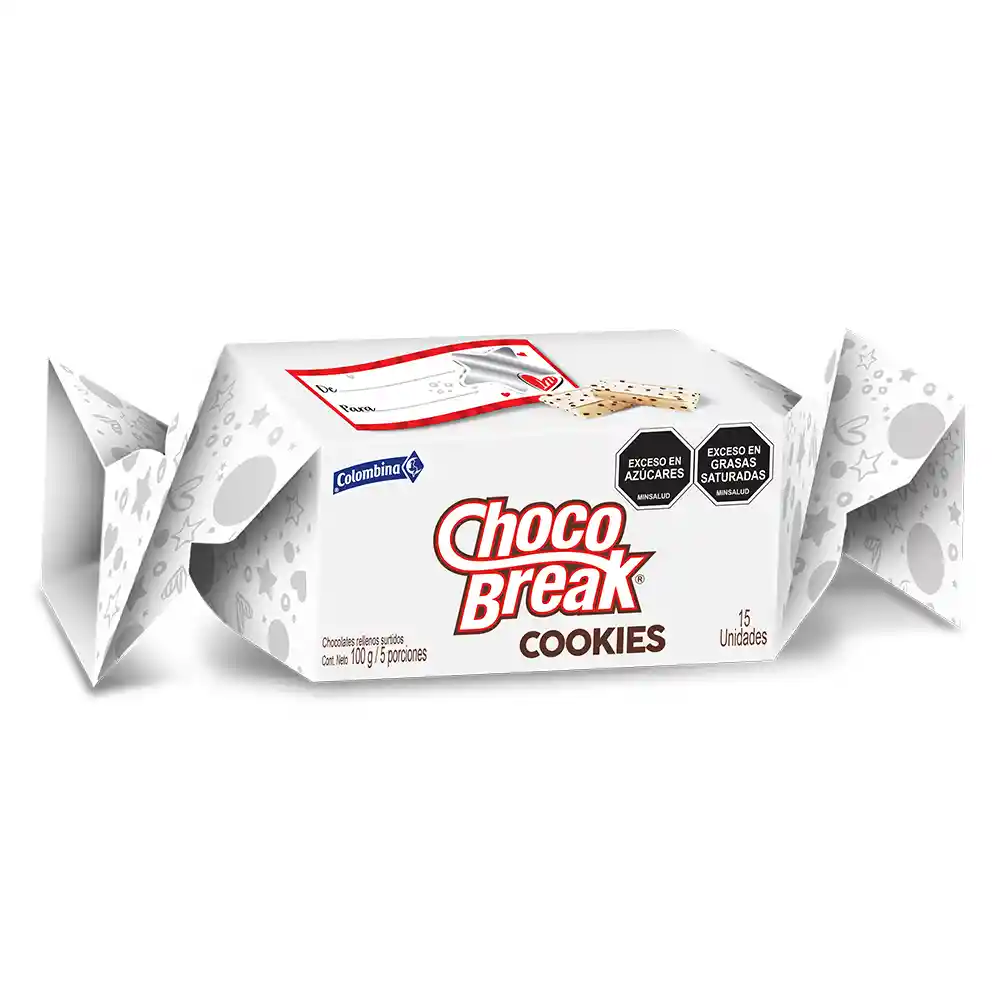 Moño Chocobreak Cookies Chocobreak