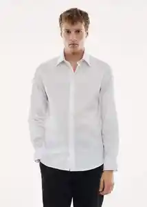 Camisa Play Blanco Talla XXL Hombre Mango