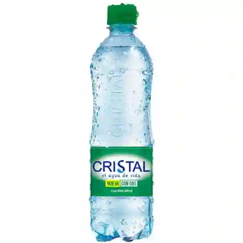 Agua con Gas Cristal 600 ml