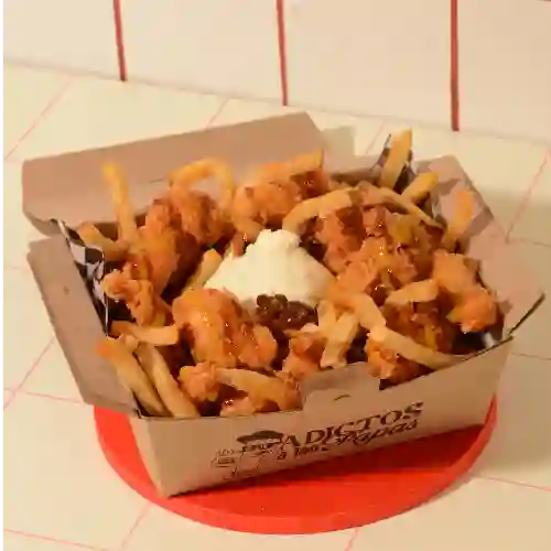 Papas con Pollo Melas