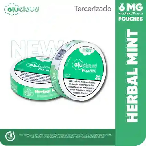 Glucloud Pouches Herbal Mint 6 mg