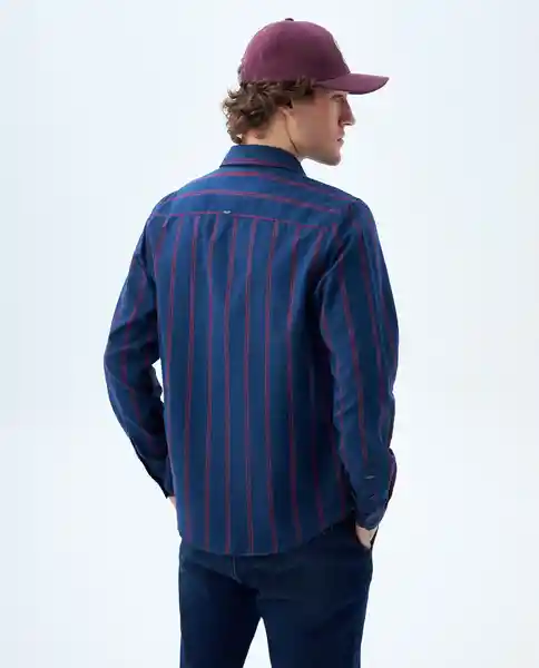 Camisa Hombre Azul Talla M 819f502 Americanino