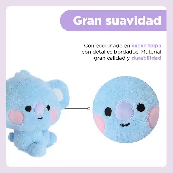 Peluche Baby Koya Serie 10 in Bt21 Miniso