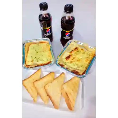 Combo Lasaña de Pollo y Lasaña Mixta