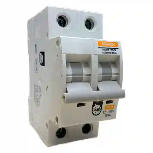 Ciles Interruptor Breaker Riel 2 Polos PT349367M1