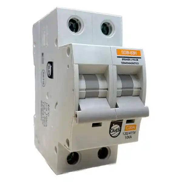 Ciles Interruptor Breaker Riel 2 Polos PT349367M1
