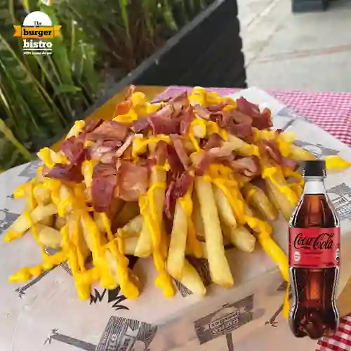 Combo Papas Montaña + Coca Cola Sin Azúcar 600ML
