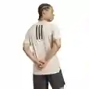 Adidas Camiseta Power Tee Para Hombre Beige Talla S