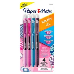 Paper Mate Bolígrafo Inkjoy Gel rt Candy Pop 0.7