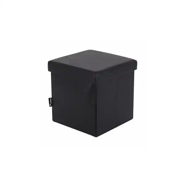M + Design Pouf Desarmable Negro 38 x 38 x 38 2.0