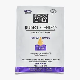 Blondz Only Mascarilla Matizante Rubio Cenizo