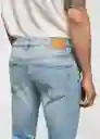 Jean Jude Tejano Claro Talla 40 Hombre Mango