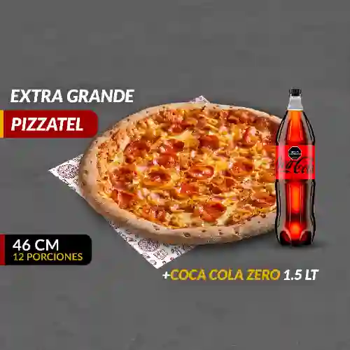 Pizza (xl) Pizzatel + Coca Cola Zero1,5l