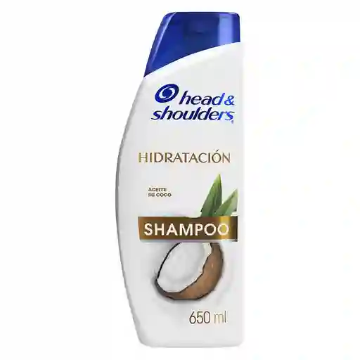 Shampoo Head Shoulders Hidratacion Aceite de Coco 650 mL