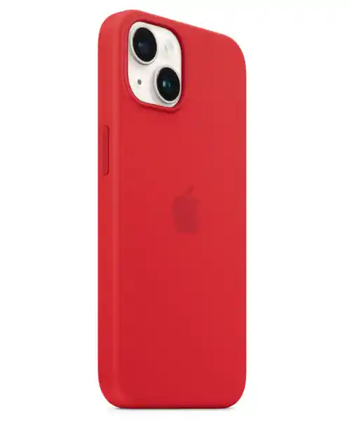 Apple Silicone Case iPhone 14 With Magsafe Product Red