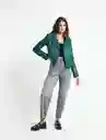 Chaqueta Diamante Mujer Verde Enebro Oscuro Talla S Naf Naf