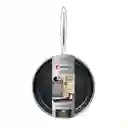 Bergner Sartén Giro Silver Acero Inoxidable 24 cm Bg-32636 mm