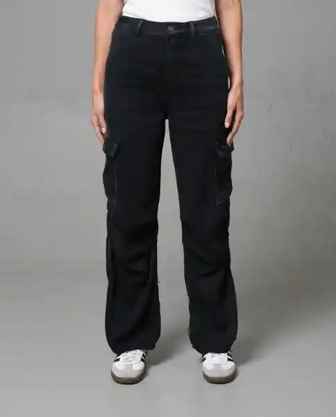 Jean Mujer Negro 8 232G006_NEG194007 Rifle