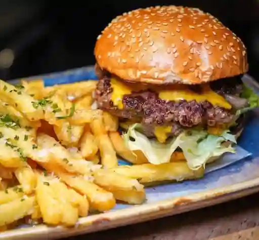 Combo Hamburguesa Sajú Burgers