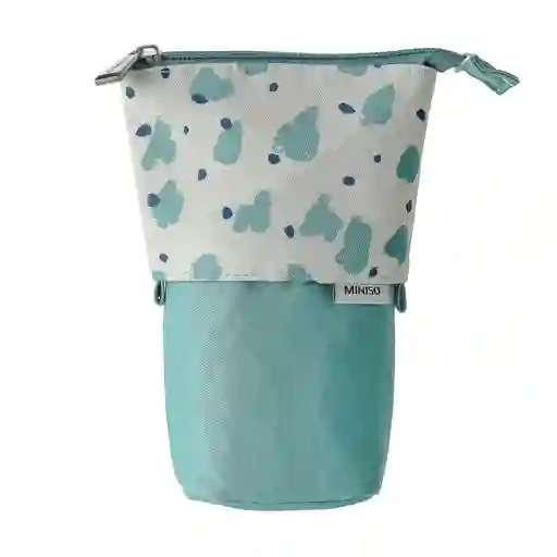 Miniso Bolsa Telescópica Dots Verde