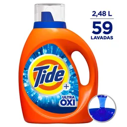 Tide Detergente Líquido Oxi Clean 59 Loads