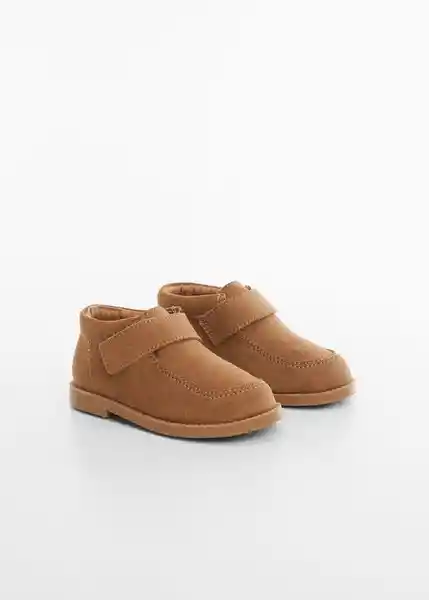 Botines Gus Marron Talla 24 Niños Mango