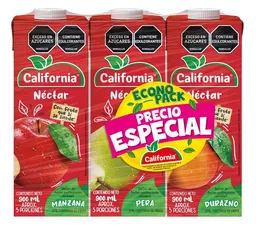 California Jugo Néctar Sabores Surtidos