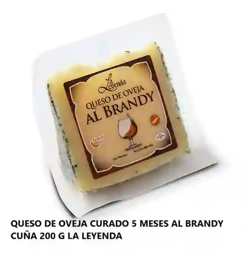 La Leyenda Queso Oveja Curado Brandy Spanish Cheese