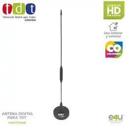 E4U Antena para Tv Digital TDT