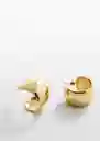 Pendientes Dana Oro Talla 99 Mujer Mango