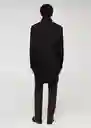 Abrigo Metro Negro Talla XXL Hombre Mango
