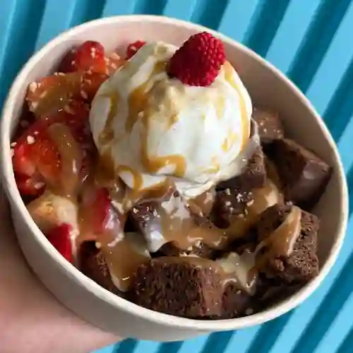 Brownie con Helado