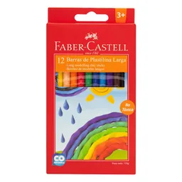 Faber Castell Plastilinas Largas X 12U