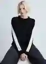 Jersey Comox Negro Talla XL Mujer Mango