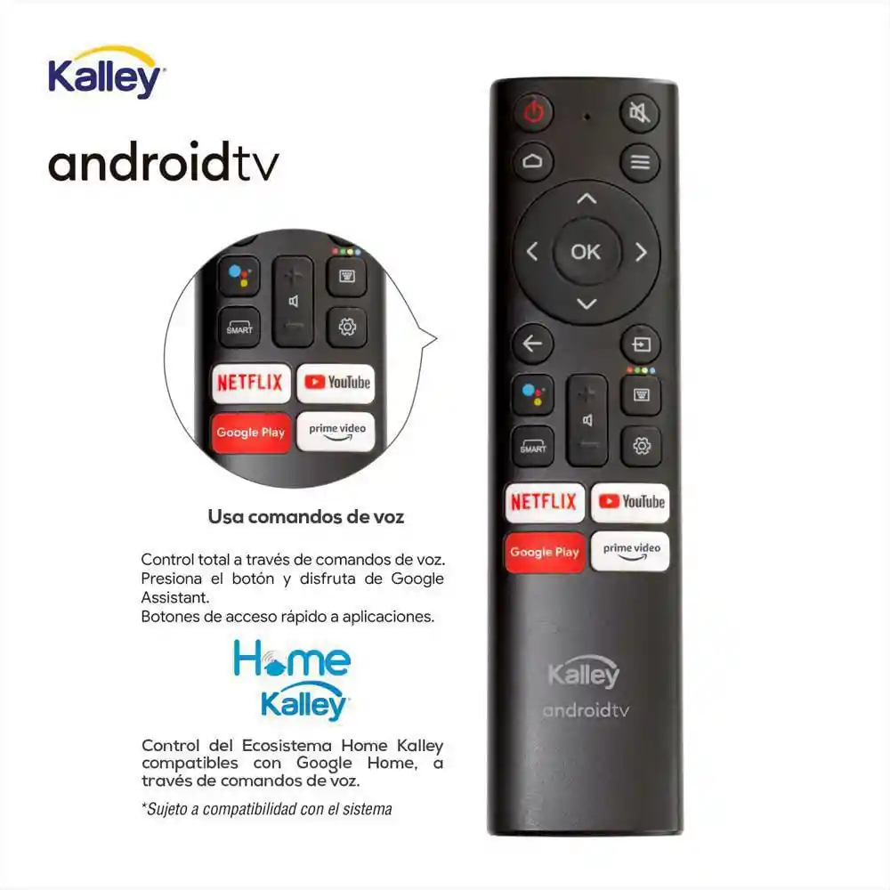 Kalley Televisor Kalley Hd Smart Tv 39 Pulgadas K-ATV39HD