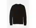 Suéter Hombre Tejido Negra Talla Large American Eagle