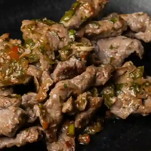 240Gr Trozos de Carne a la Plancha