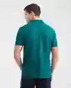Camiseta Polo Clasic Verde Pluvisilva Ultra Oscuro S Chevignon