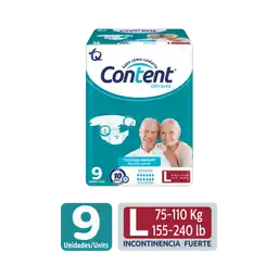 Content Pañal Content Ultrasec Talla L