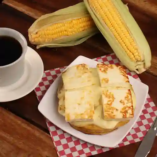 3 Arepas Gratinadas