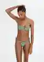 Braga Bari Negro Talla M Mujer Mango