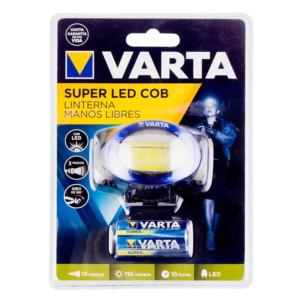 Varta Linterna Manos Libres Super Led