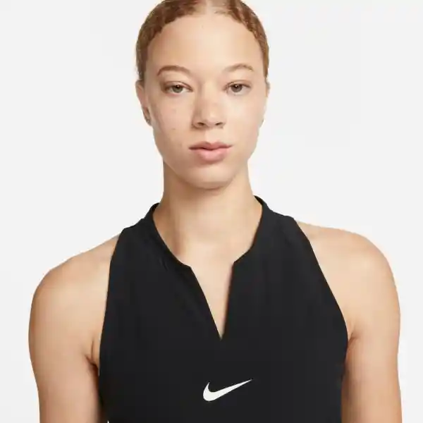 Nike Vestido Para Tenis W Df Advtg Dress Mujer Negro Talla XS