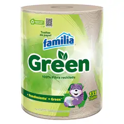 Familia Toalla de Cocina Green Triple Hoja