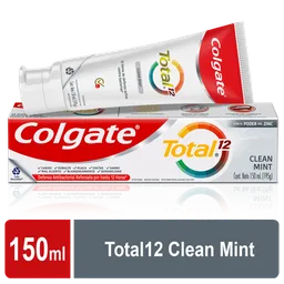 Crema Dental Colgate Total 12 Clean Mint 150 ml