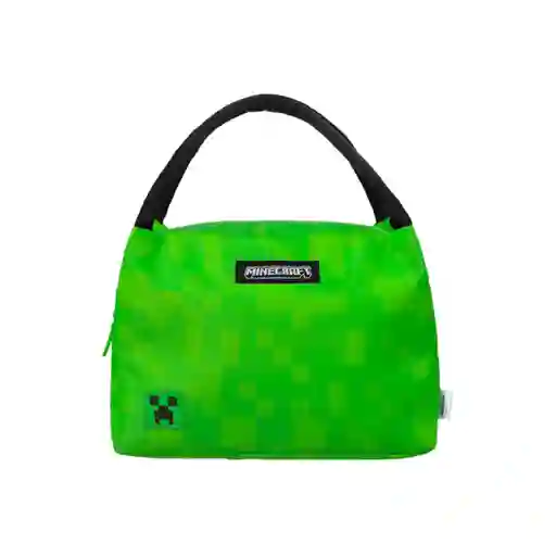 Lonchera Lisa Serie Minecraft Verde Miniso