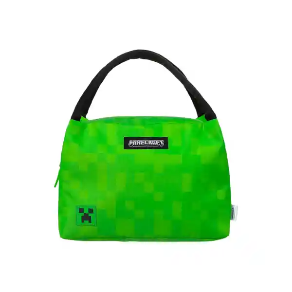 Lonchera Lisa Serie Minecraft Verde Miniso